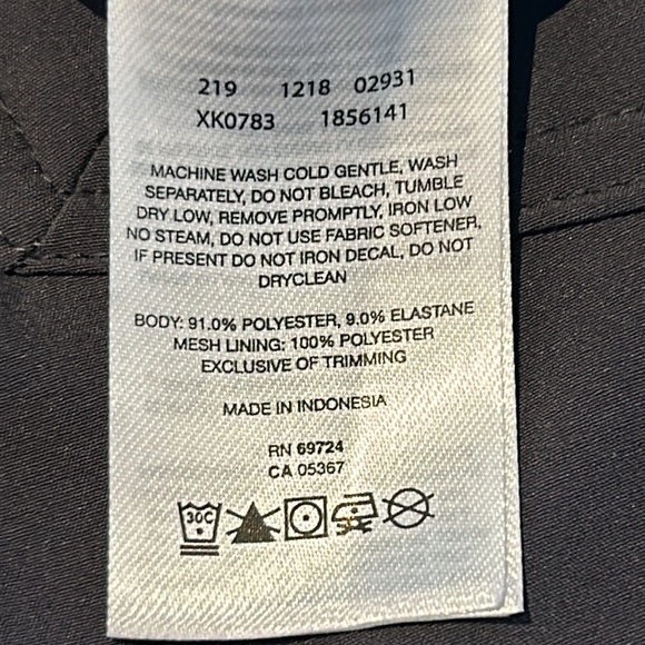 Columbia Convertible Dark Grey Pants Women’s Size 10 - Picture 13 of 16